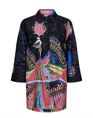 NUStarla Bluse - Obsidian